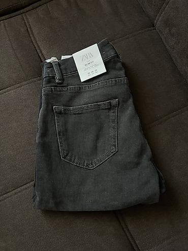 helly hansen: Мужские джинсы, S, Zara, Новый, цвет - Черный, Самовывоз — 2