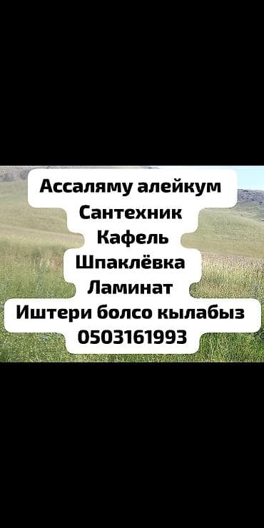 квартира: Услуги по ремонту и отделке: - Сантехнические работы: монтаж и замена — 1