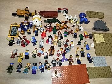 fine test: Большой набор минифигурок и деталей LEGO (разные серии) - Более 40 — 1