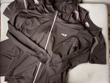 купить спортивный костюм женский недорого от производителя: Мужской спорт костюм, для фитнеса. Цвет черный.Размер L Цена 2500 сом — 5