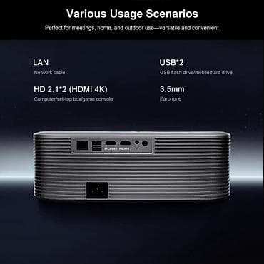 m 3: Проектор Everycom HQ11W — умный домашний проектор высокой яркости на — 6