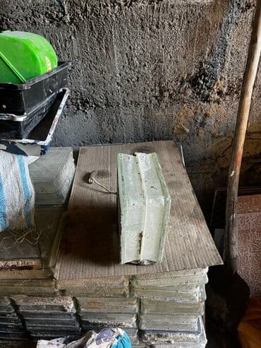 Стеклоблоки для перегородок и светопрозрачных стен. 50 сом за штук