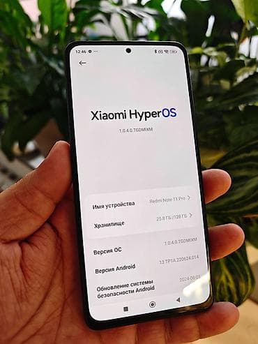 sd card: Redmi, Redmi Note 11 Pro, Б/у, 128 ГБ, цвет - Черный, 2 SIM — 1