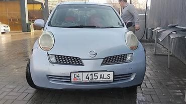 fit ge: Nissan March: 2002 г., 1.2 л, Автомат, Бензин, Хэтчбэк — 2