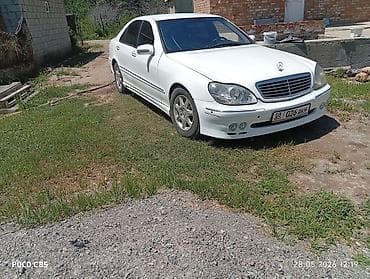 2026: Mercedes-Benz S-Class: 2001 г., 5 л, Автомат, Бензин, Седан — 3