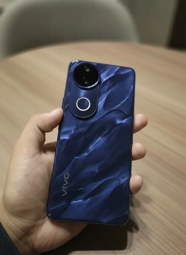 процессор i3 10100: Vivo X50e 5G, Б/у, 256 ГБ, цвет - Синий, 2 SIM — 1