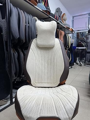 авто сидение: Чехлы Алькантара, С подушкой — 1