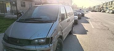 делика: Mitsubishi Delica: 1998 г., 2.4 л, Автомат, Газ, Минивэн — 2