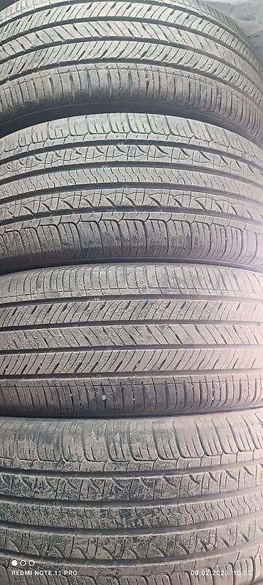 капсен: Шины 215 / 55 / R 17, Лето, Б/у, Комплект, Легкий коммерческий транспорт (C/LT), Корея, Kapsen — 1