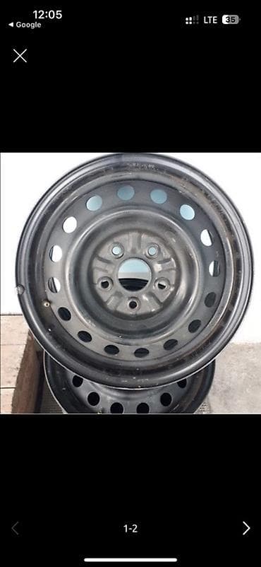 Железные Диски R 15 Mercedes-Benz, Комплект, отверстий - 5, Новый