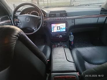 бишкек авто рынак: Mercedes-Benz S-Class: 2001 г., Седан — 7
