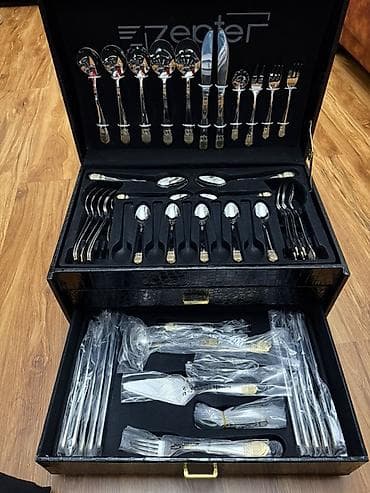 zepter набор ножей цена: Набор столовых приборов Zepter в кофре - Полный сервиз в подарочном — 2