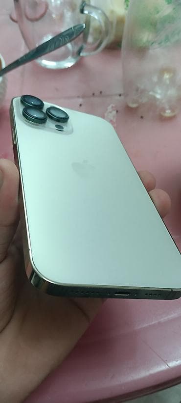se 4: IPhone 13 Pro Max, Б/у, 512 ГБ, Серебристый, Защитное стекло, 91 % — 3