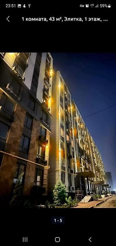 квартиру в рассрочку: 1 комната, Собственник, Без подселения, С мебелью частично — 1