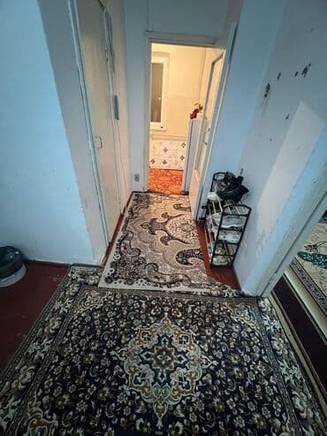 квартиры на долгий срок жибек жолу: 1 комната, 38 м², 105 серия, 4 этаж, Старый ремонт — 2