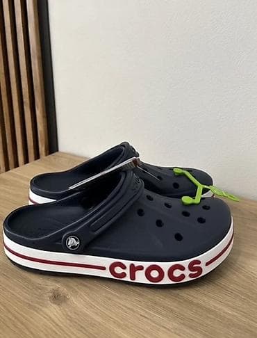 croc: Мужские сандалии, 39, 39.5, 40, Crocs, Новый, цвет - Синий, Самовывоз, Платная доставка — 1