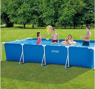 кондор: Каркасный бассейн Intex 450x220x84 см Купить в Бишкеке Каркасный — 3