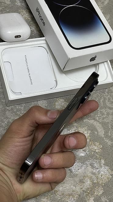 gps tracker: IPhone 14 Pro, Б/у, 128 ГБ, Защитное стекло, Чехол, Коробка, 82 % — 8