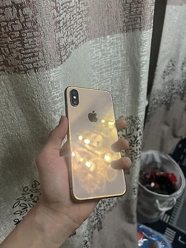 nokia n8: IPhone Xs, Б/у, 64 ГБ, Matte Gold, Защитное стекло, Чехол, Кабель, 99 % — 2