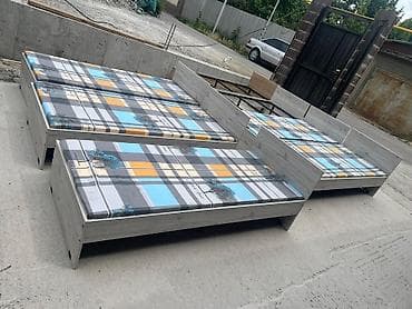 sofa bed: Односпальная кровать, металический каркас. Цена: 7000сом Доставка по — 3