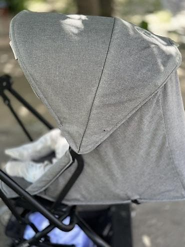 коляска с люлькой: Коляска, Cybex, цвет - Серебристый, Б/у — 5