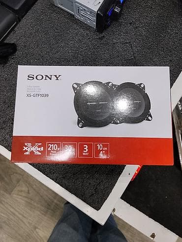 катушки: Акустика для авто Sony XS-GTF1039 (серия Xplod) - Тип: коаксиальные — 2