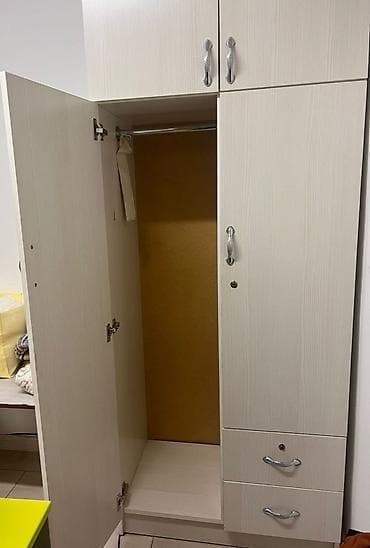 Офисные шкафы: Офисный шкаф, Новый, цвет - Белый, ЛДСП — 6