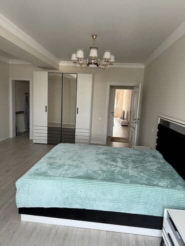 долгосрочная квартира в бишкеке: 3 комнаты, Собственник, Без подселения, С мебелью полностью — 1