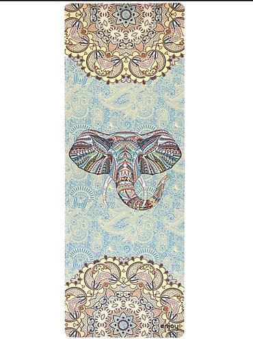 коврик для резки: Коврик для йоги и фитнеса (каучук) 0.4мм Размер : 185x61cm Коврик для — 1