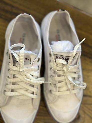 Мужская обувь: Кеды U.S. Polo Assn.Оригиналпокупала в официальном магазине носила — 2