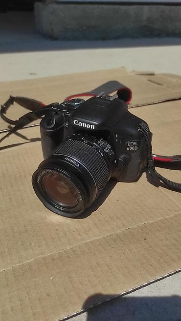 canon 6d: Зеркальная камера Canon EOS 600D с кит-объективом Canon EF-S 18–55mm — 1