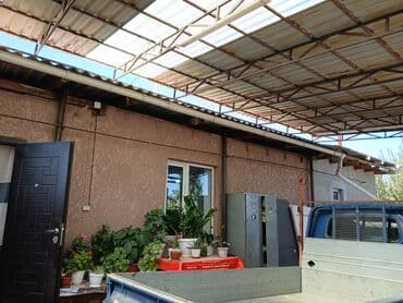 срочно продаю дом район кызыл аскер: Продаю дом,с участком 5 сот, Район ленинский,Ж/М Ала Тоо 2 размер — 5