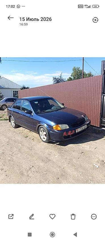 капот мазда: Mazda 323: 2000 г., 1.6 л, Автомат, Бензин, Седан — 4