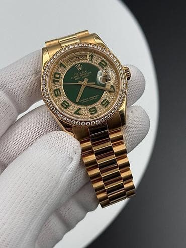 золото: Классические часы часы, Rolex, Золото, США, Оригинал, Мужские, Новый — 2