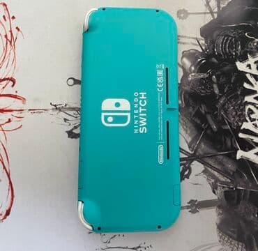 nvidia shield portable: Nintendo Switch Lite, бирюзовый цвет. - Портативная игровая консоль — 3