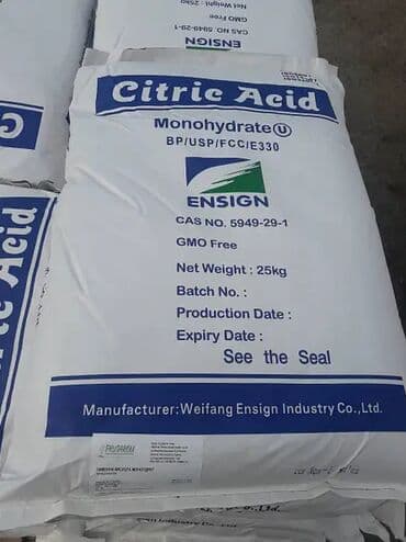 чайный сервиз столовый: Лимонная кислота Моногидрат. В мешках по 25 кг. Китай Кристаллический — 1