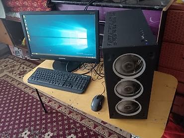компьтер игровой: Компьютер, ядер - 8, ОЗУ 8 ГБ, Игровой, Б/у, Intel Core i3, HDD — 8