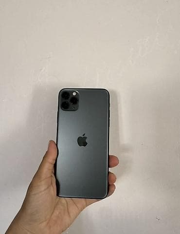 IPhone 11 Pro, Б/у, 256 ГБ, Space Gray, Наушники, Зарядное устройство, Защитное стекло, 90 %