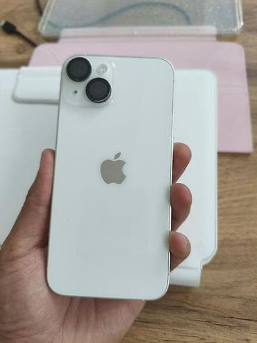 iphon 5: IPhone 14, Новый, 256 ГБ, Белый, Зарядное устройство, Чехол, Кабель, 85 % — 2