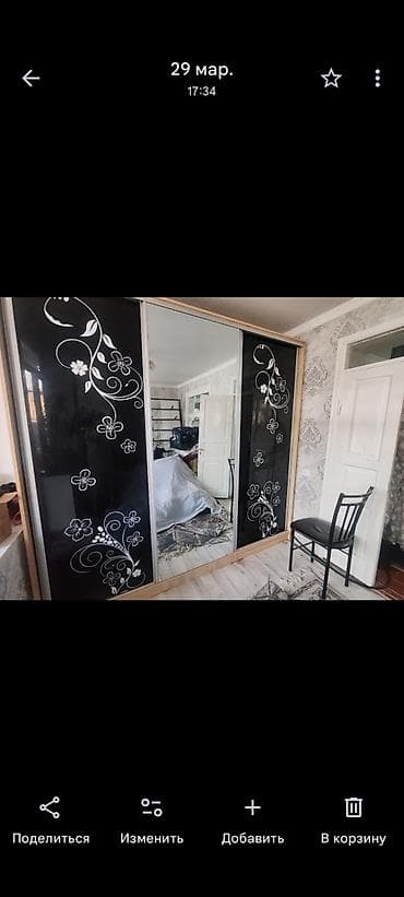 вешалка в прихожую с зеркалом: Шкаф купе, С зеркалом, Другой материал — 1