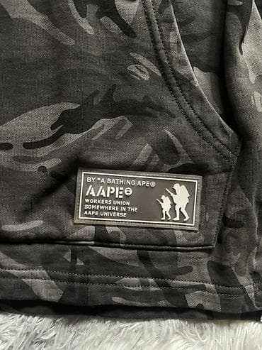 Толстовки: Толстовка AAPE BY A BATHING APE - Модель: худи на молнии до середины — 4
