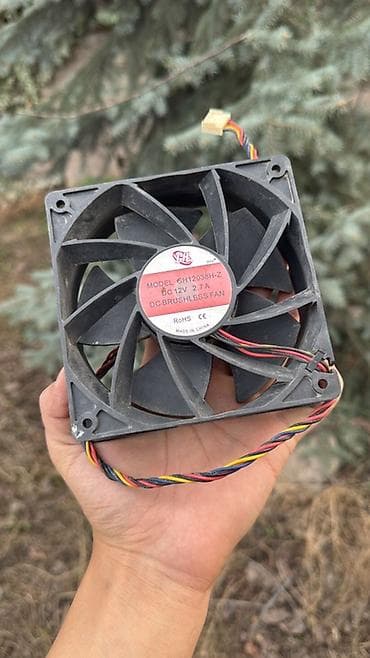 турбо вентилятор: Система охлаждения, Вентилятор, Для корпуса и блока питания, Для ПК — 3