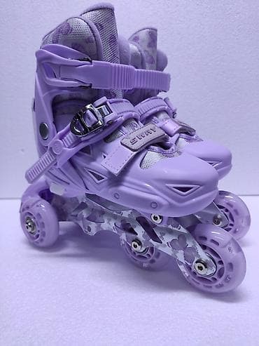 Спорттук сумкалар: Новые роликовые коньки Sway, лиловые - Тип: трансформируемые ролики — 1