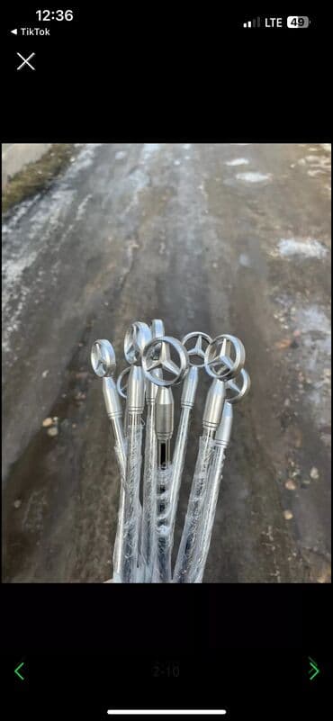 коробка на виш: Флагшток Аналог оригинала (габаритная антенна) Мерседес Мерс Mercedes — 2