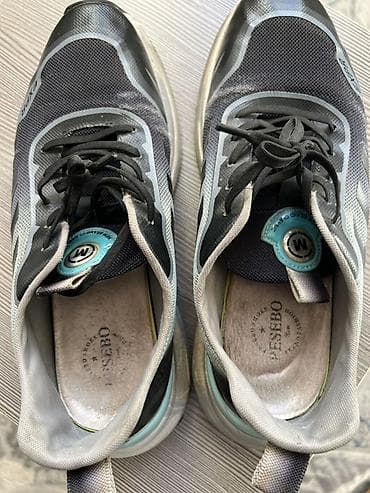 Личные вещи: Мужские кроссовки, 40, 40.5, 41, Fashion, Б/у, цвет - Серый, Самовывоз, Платная доставка — 2