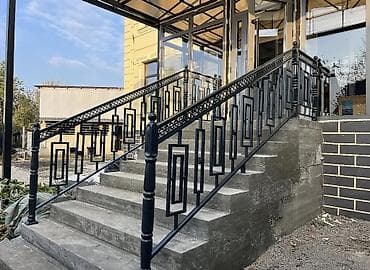 Лестницы-трансформеры: Изготовление перил Материал: Металл, Наружные, Бесплатный замер — 10