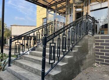 аксессуары для серверных шкафов kingda: Готовые перила, Материал: Металл, Для балкона, Новый — 10