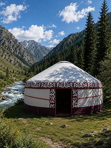 Продажа юрты, Каркас Металлический, 70 баш, Диаметр: 7 метров