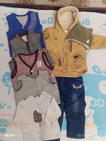 удлиненная рубашка: Комплект, Б/у — 1