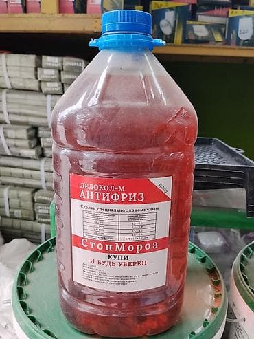 low ll: Антифриз «Ледокол‑М» Стоп Мороз (красный), канистра с ручкой и — 1